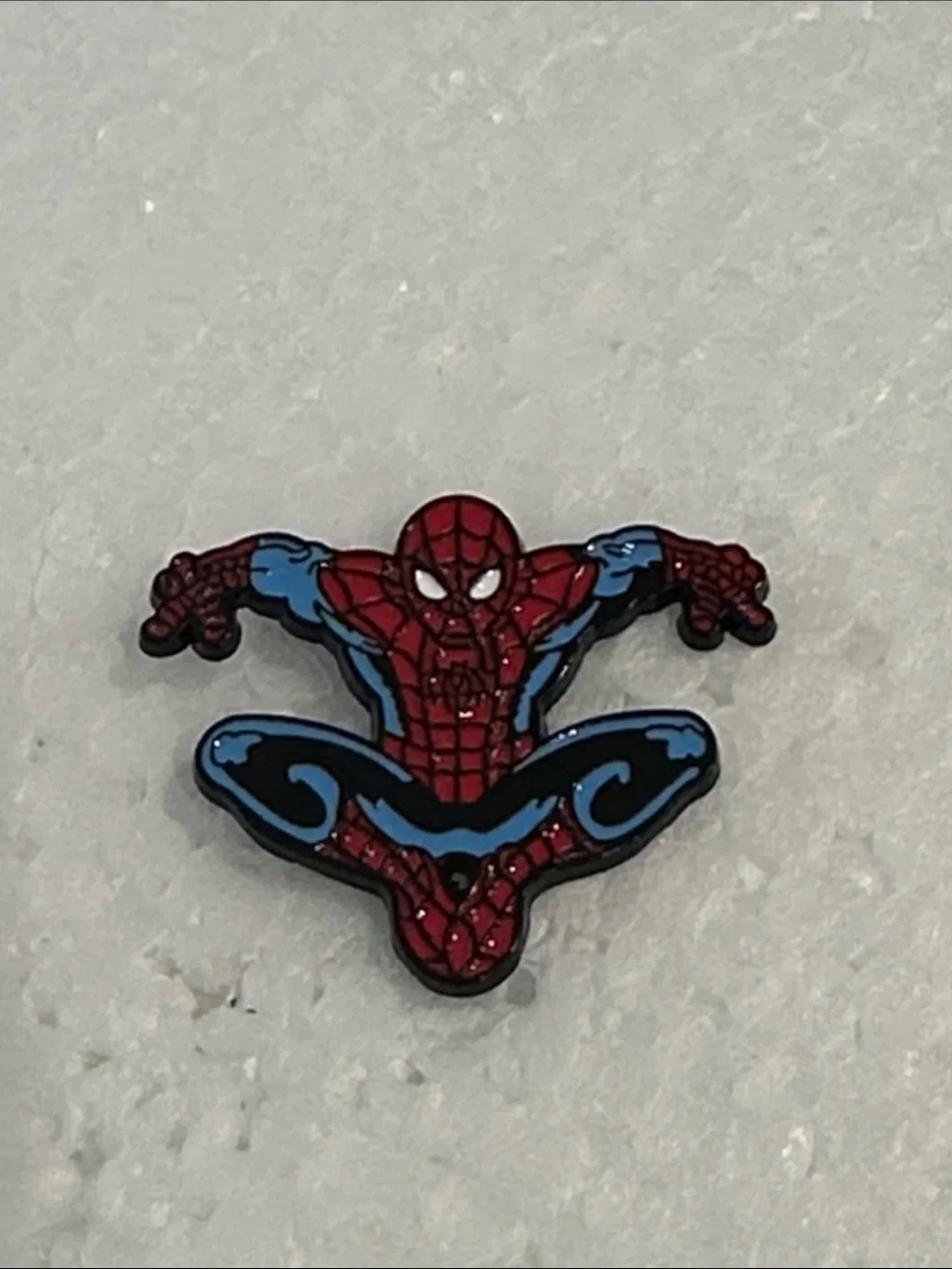 Spider-Man Enamel Lapel Pin - Red & Blue